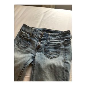 American Eagle “Stretch Artist Style Flare Jeans”